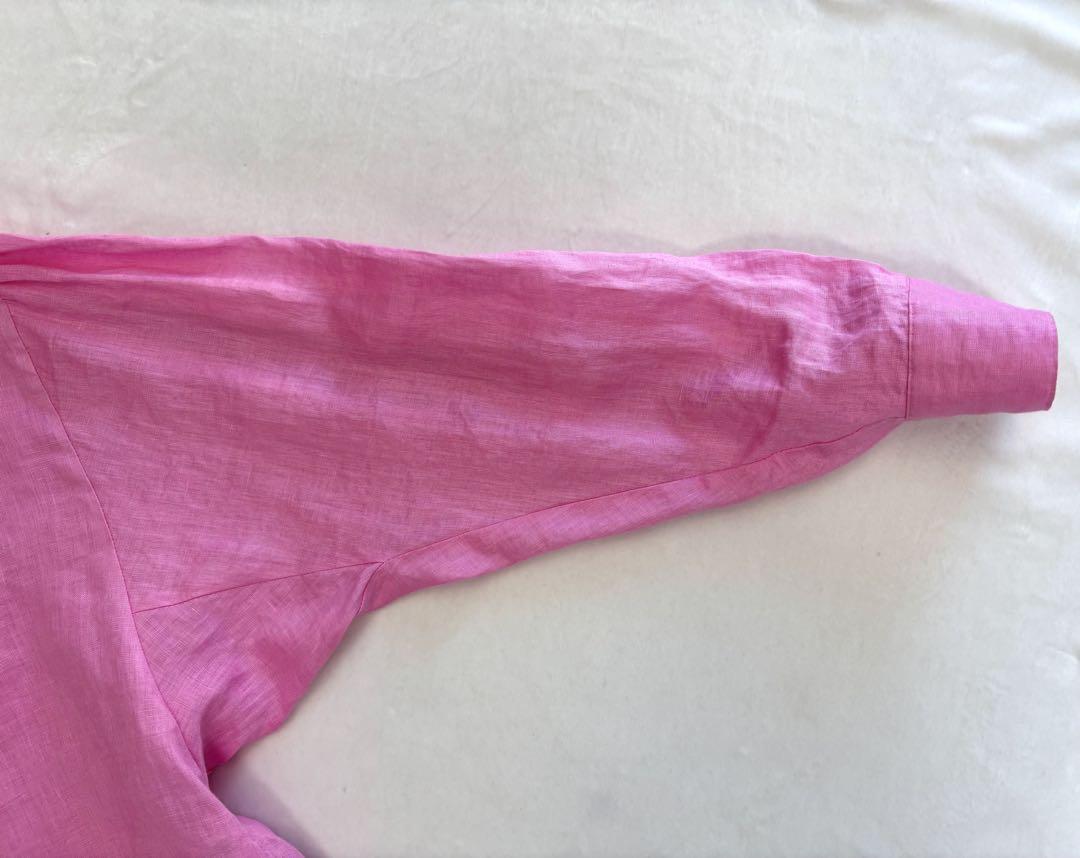 極美品☆IENA イエナ　venit ヴェニット　リネンフリルブラウス　ゆったり