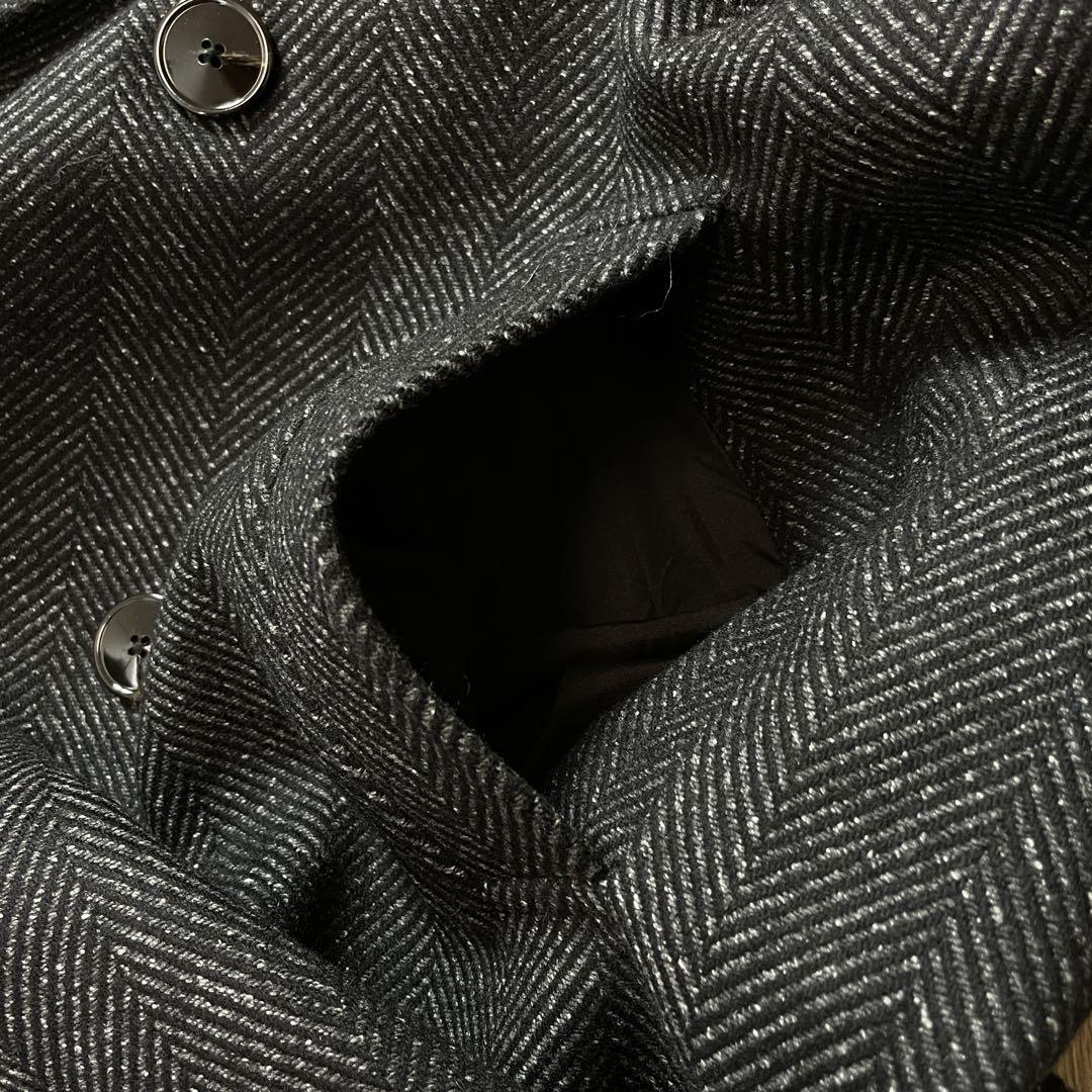 専用ZARA ヘリンボーン コート emmetex メンズ