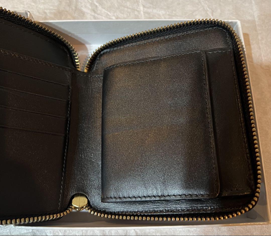 美品 定価3万円 COMME des GARCONS LOGO EMBOSSED