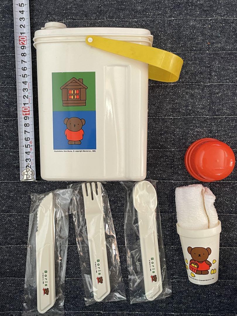 2-5 ※値下げミッフィーポリタンク1.6L  お手拭きコップカトラリー