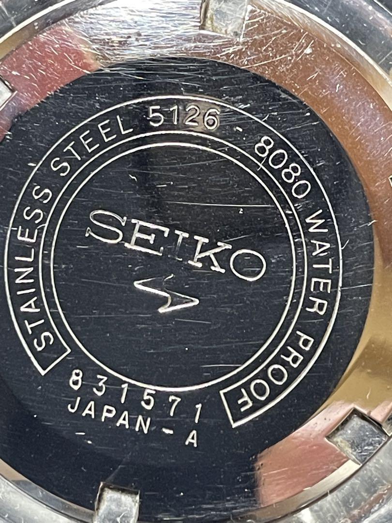 SEIKO セイコー 5 スポーツ 5126-8080 腕時計 ジャンク メンズ