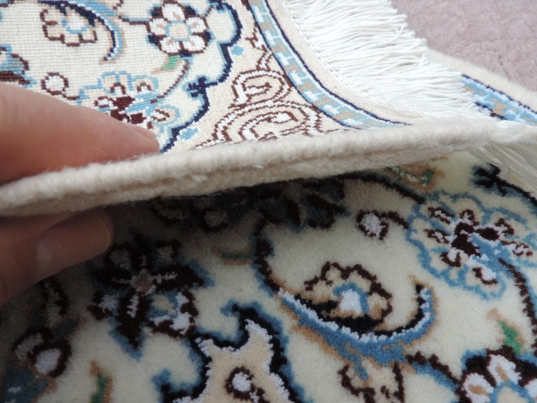 ペルシャ絨毯　高級手織り　新品未使用 希少未使用 新品 最高級ペルシャ絨毯 名作 ヘレケ工房 サイン入り