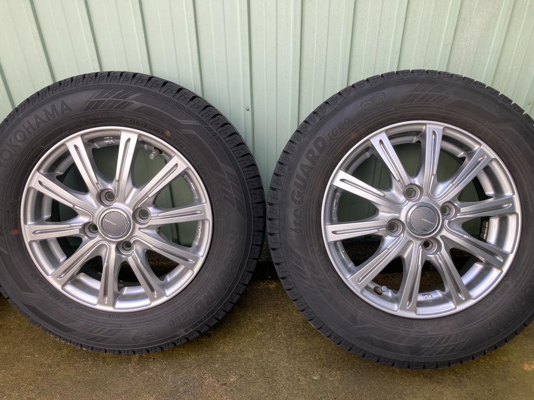 145/80R 13インチ　アルミホイール・スタッドレスタイヤ