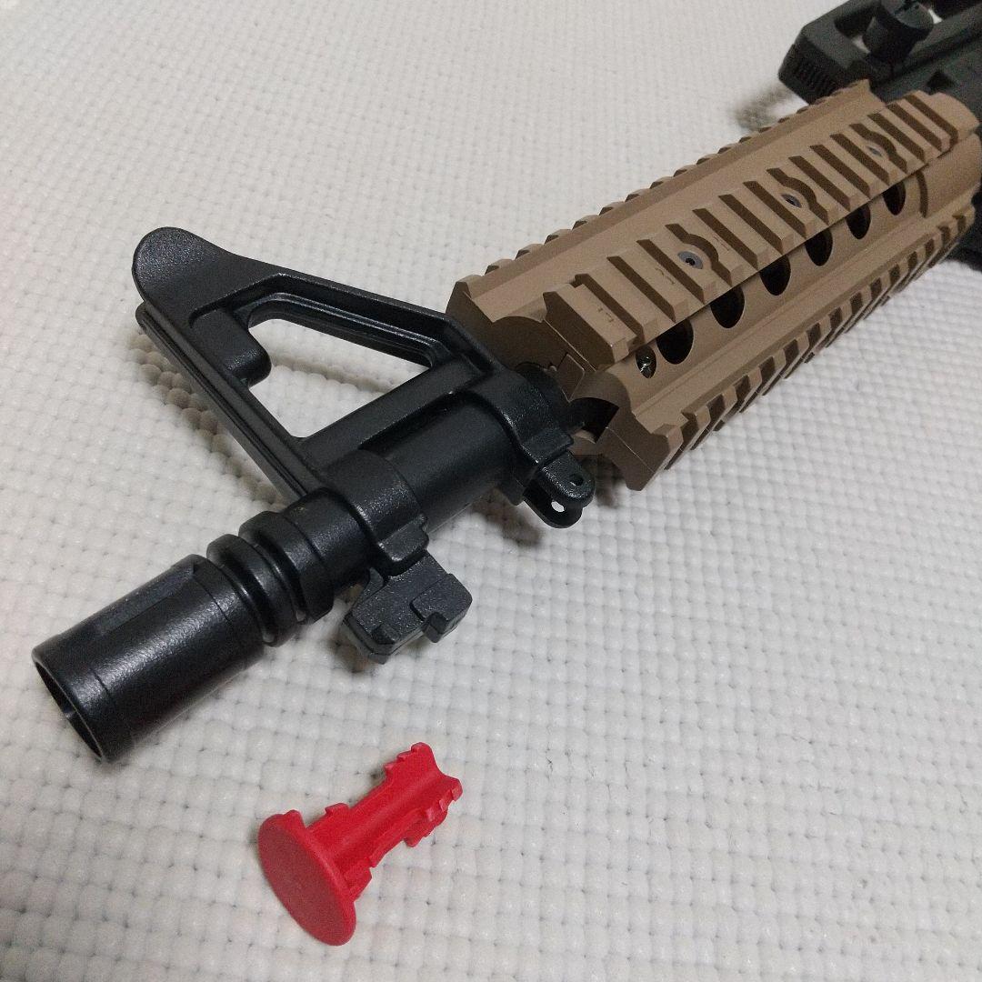 美品 マルイ電動ガン『M4CQBタンカラーモデル』ライトプロ 10禁 NCNR