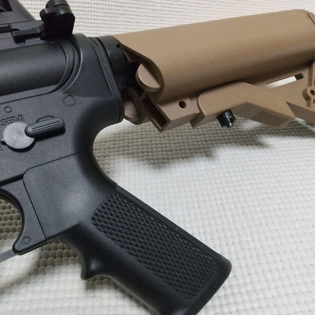 美品 マルイ電動ガン『M4CQBタンカラーモデル』ライトプロ 10禁 NCNR