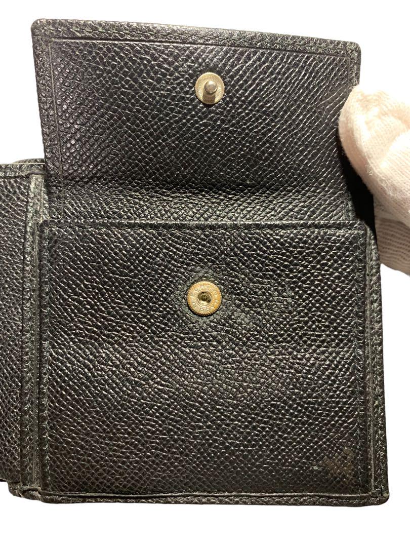 BVLGARI・ブルガリ二つ折り財布　ブラック