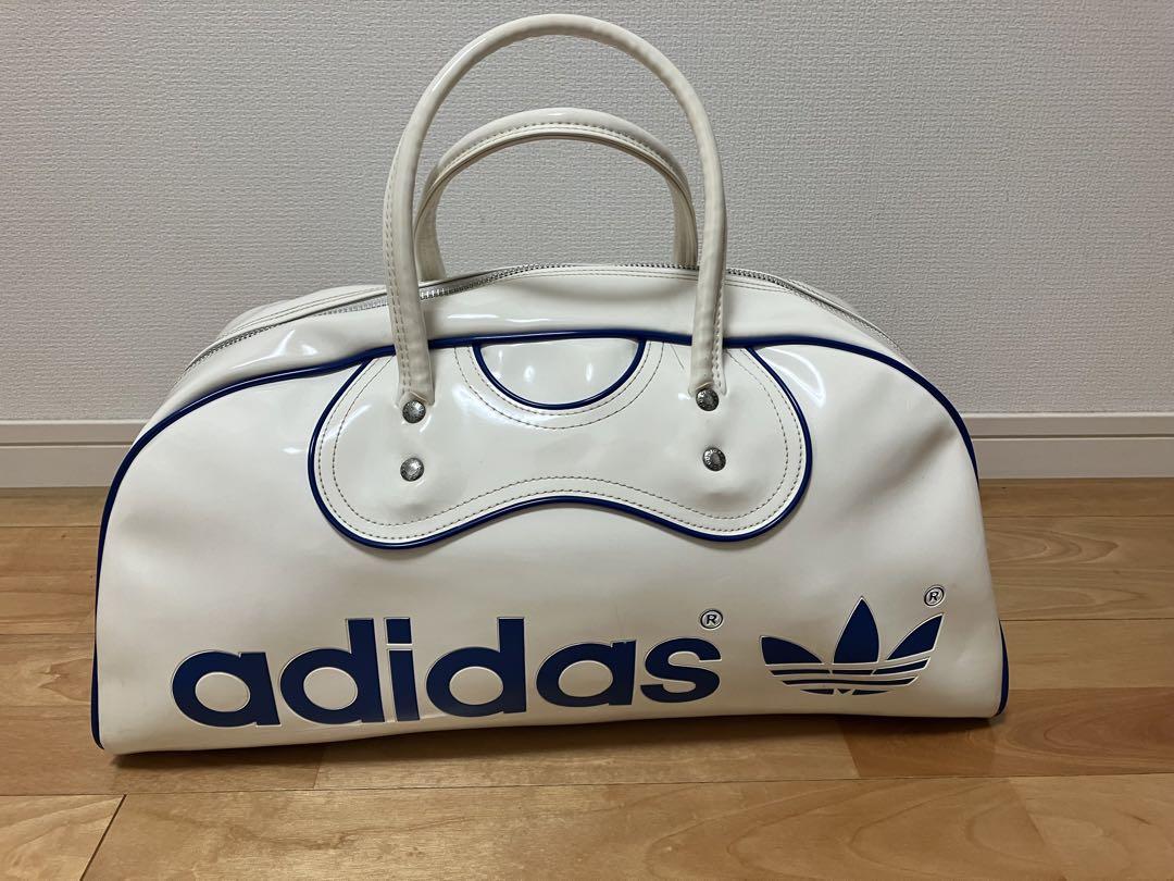 最終値下価格 希少 美品 アディダス ヴィンテージ エナメル
