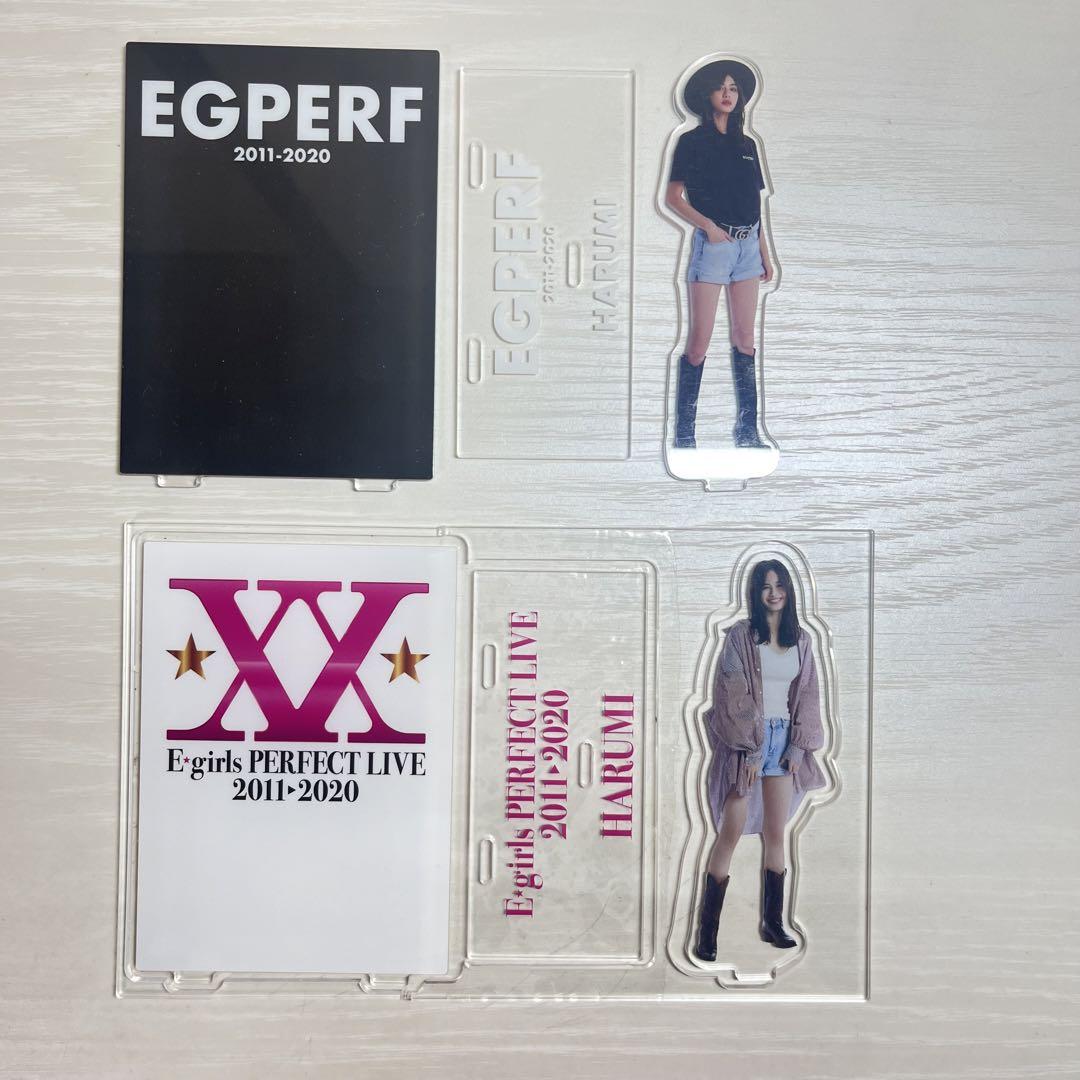 E-girls 佐藤晴美セット Flower クリーナー 千社札