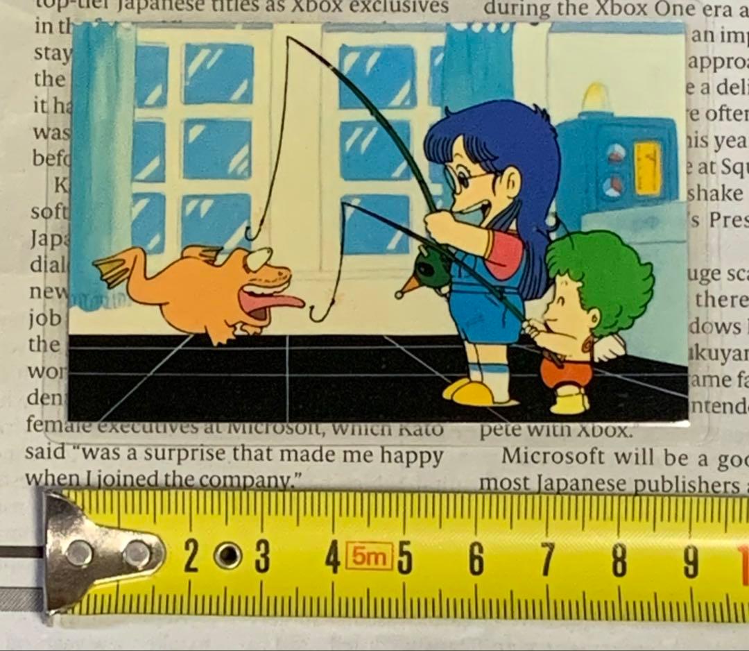 Dr.スランプ アラレちゃん ラミネートカード 当時物 DC591