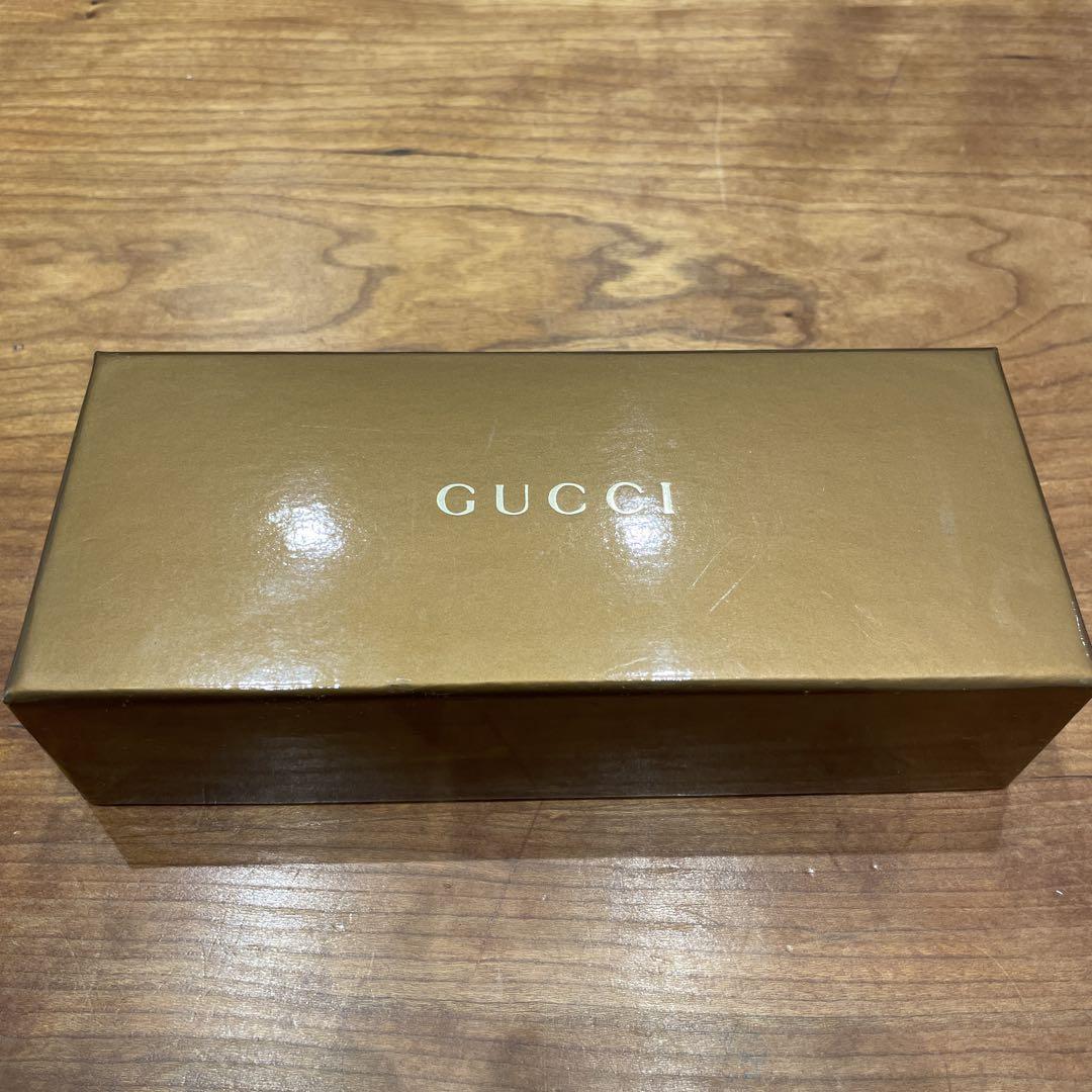 GUCCI ブラウン メガネケース