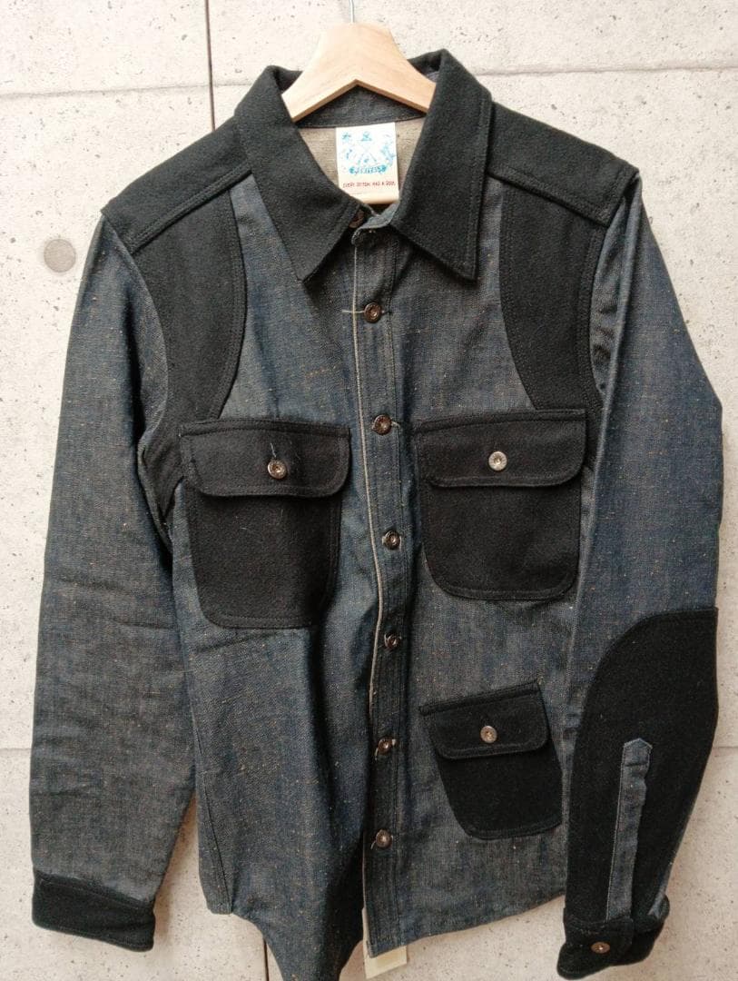 MONTALY デニム ブラック 長袖シャツ アメリカ製