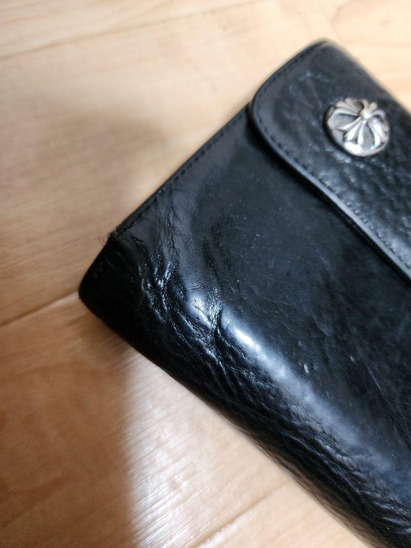 正規品！クロムハーツ ウェーブクロス ウォレット 財布