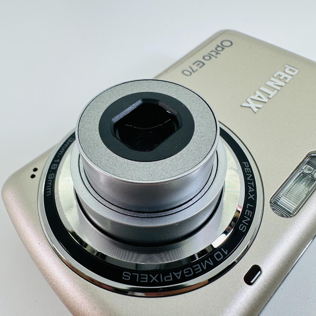 美品】PENTAX Optio E70 単3電池駆動