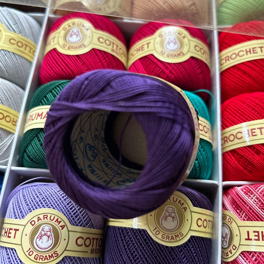DARUMA ダルマ コットンレース糸 33個セット DARUMA ダルマ コットンレース糸 33個セット