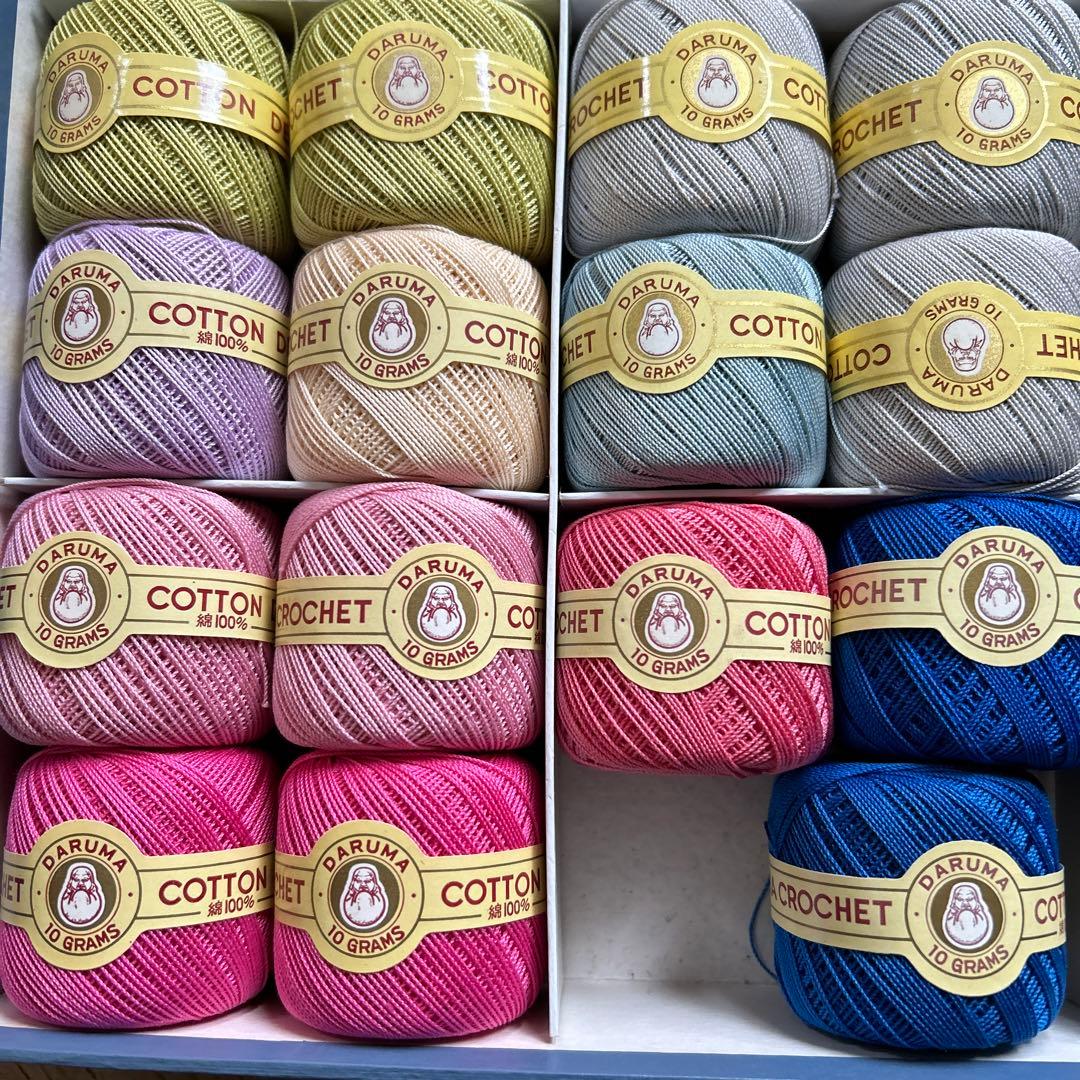 DARUMA ダルマ コットンレース糸 33個セット DARUMA ダルマ コットンレース糸 33個セット