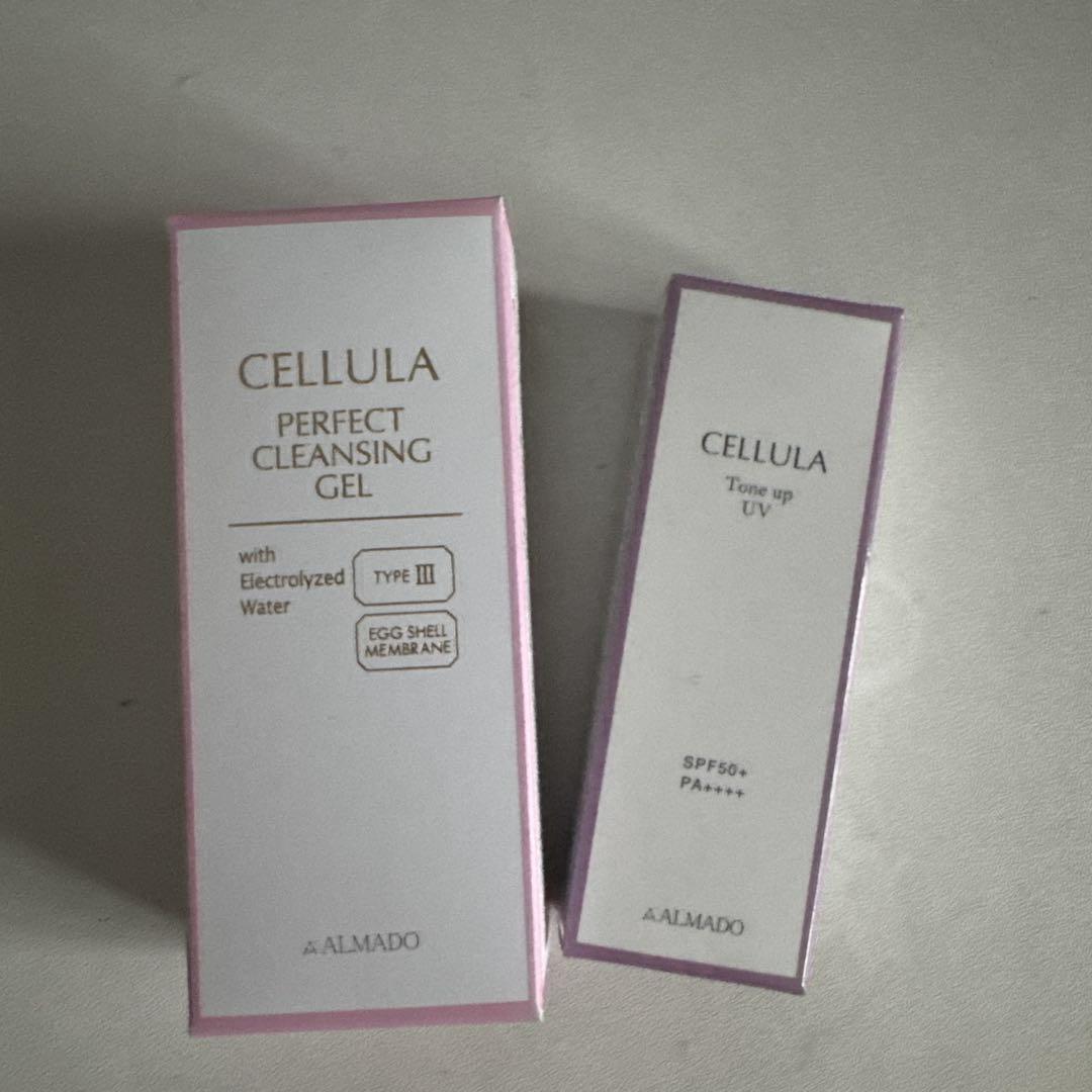 CELLULA パーフェクトクレンジングジェル 日焼け止めクリームクレンジング・メイク落とし
