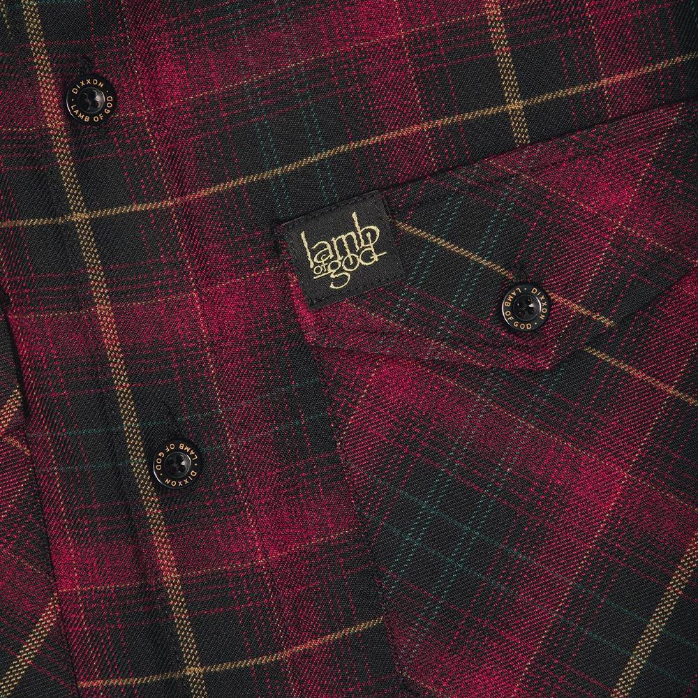 トップス DIXXON LAMB OF GOD ASHES FLANNEL XL