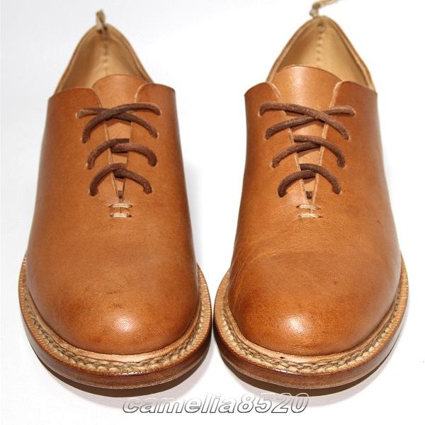 b*q様 FEIT Hand Sewn ホールカット タン 37 約23.5～2