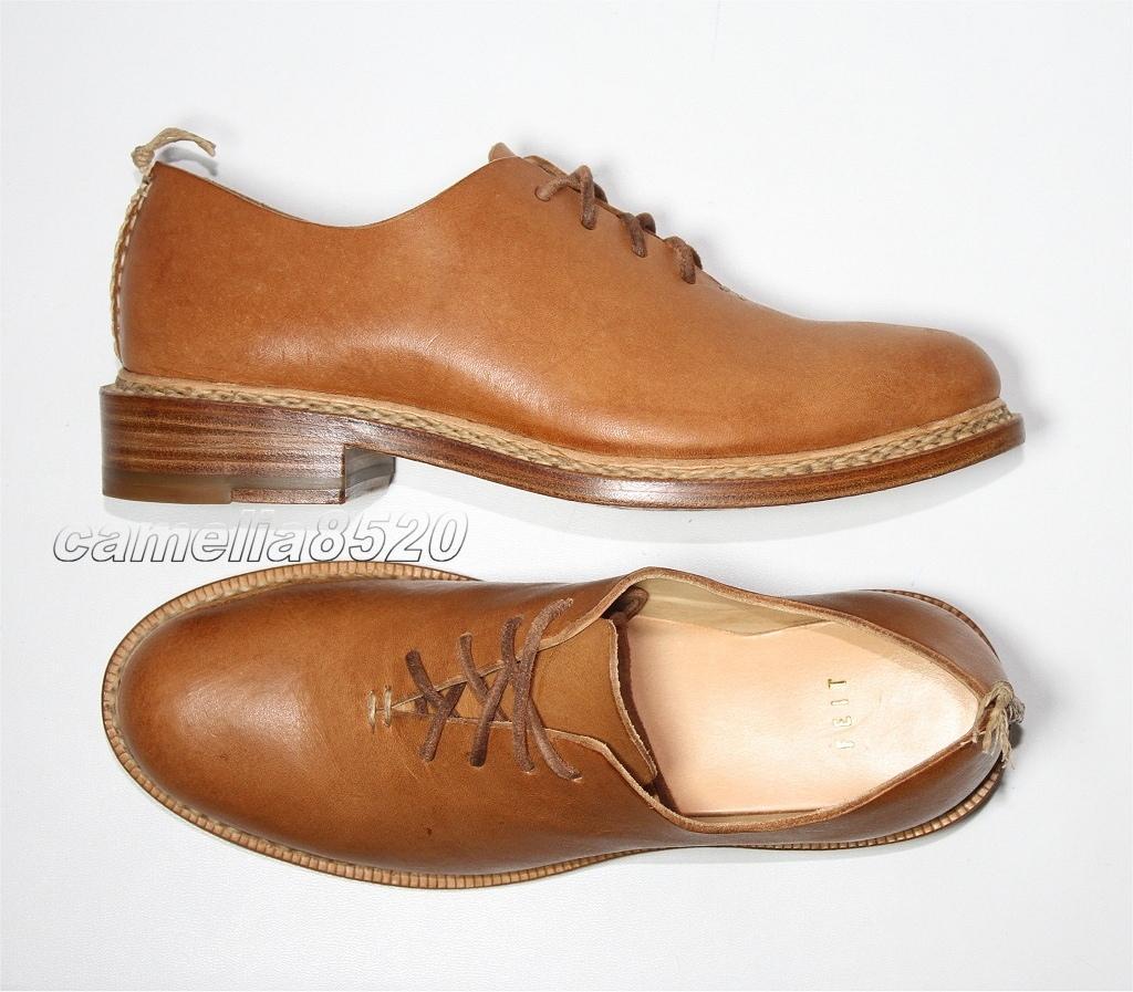 b*q様 FEIT Hand Sewn ホールカット タン 37 約23.5～2
