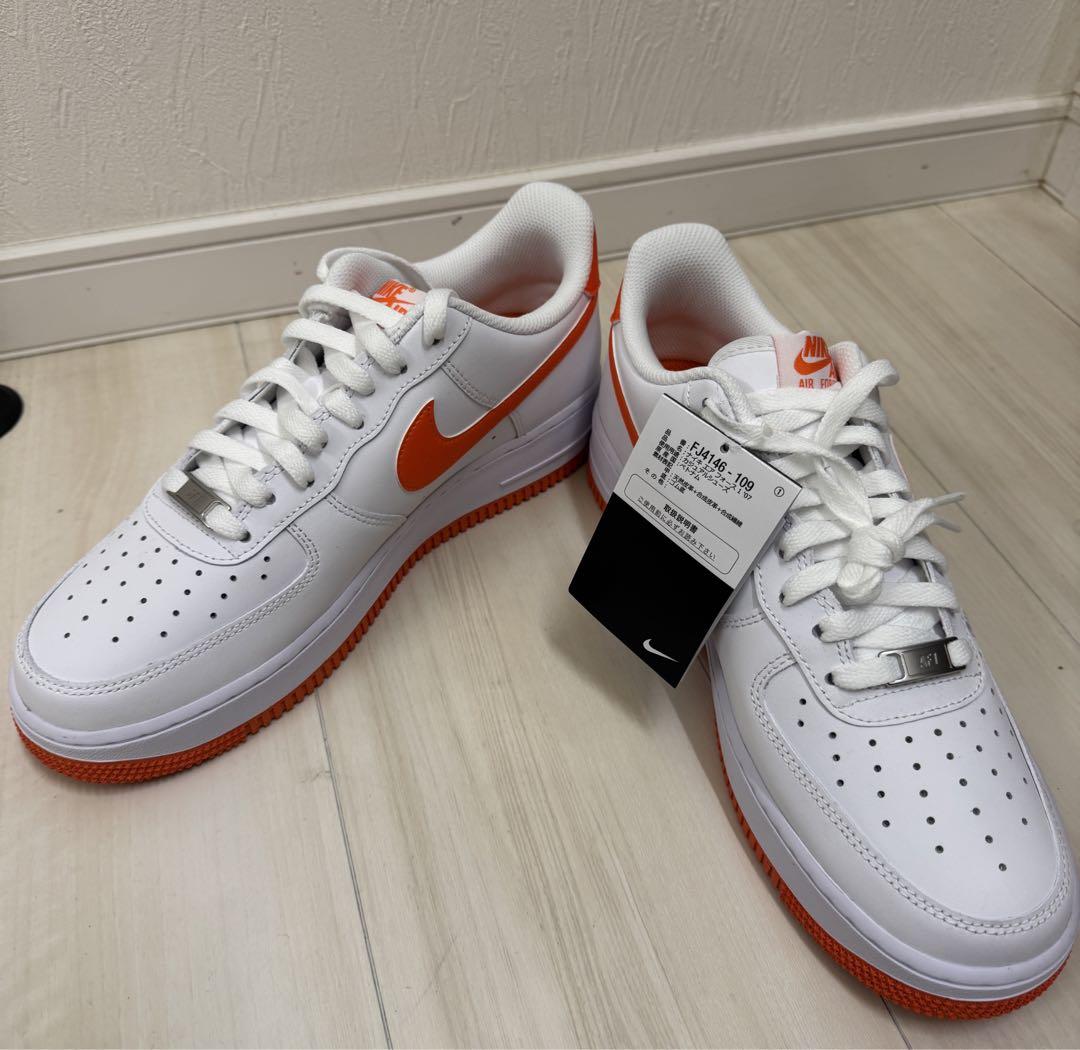 新品！AIR FORCE 1 \'07 MFJ4146 109WHT/SFTY O