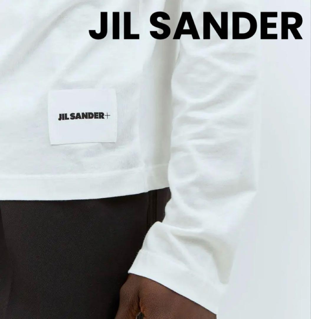 新品未使用 Jil Sander 3枚パック Tシャツ 長袖 M 白