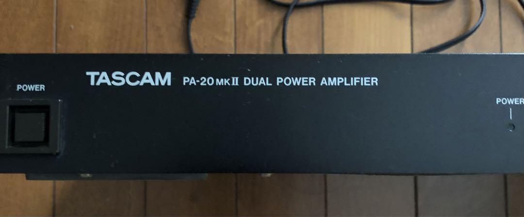 TASCAM タスカム PA-20MK2 ステレオパワーアンプ 中古 - メルカリ