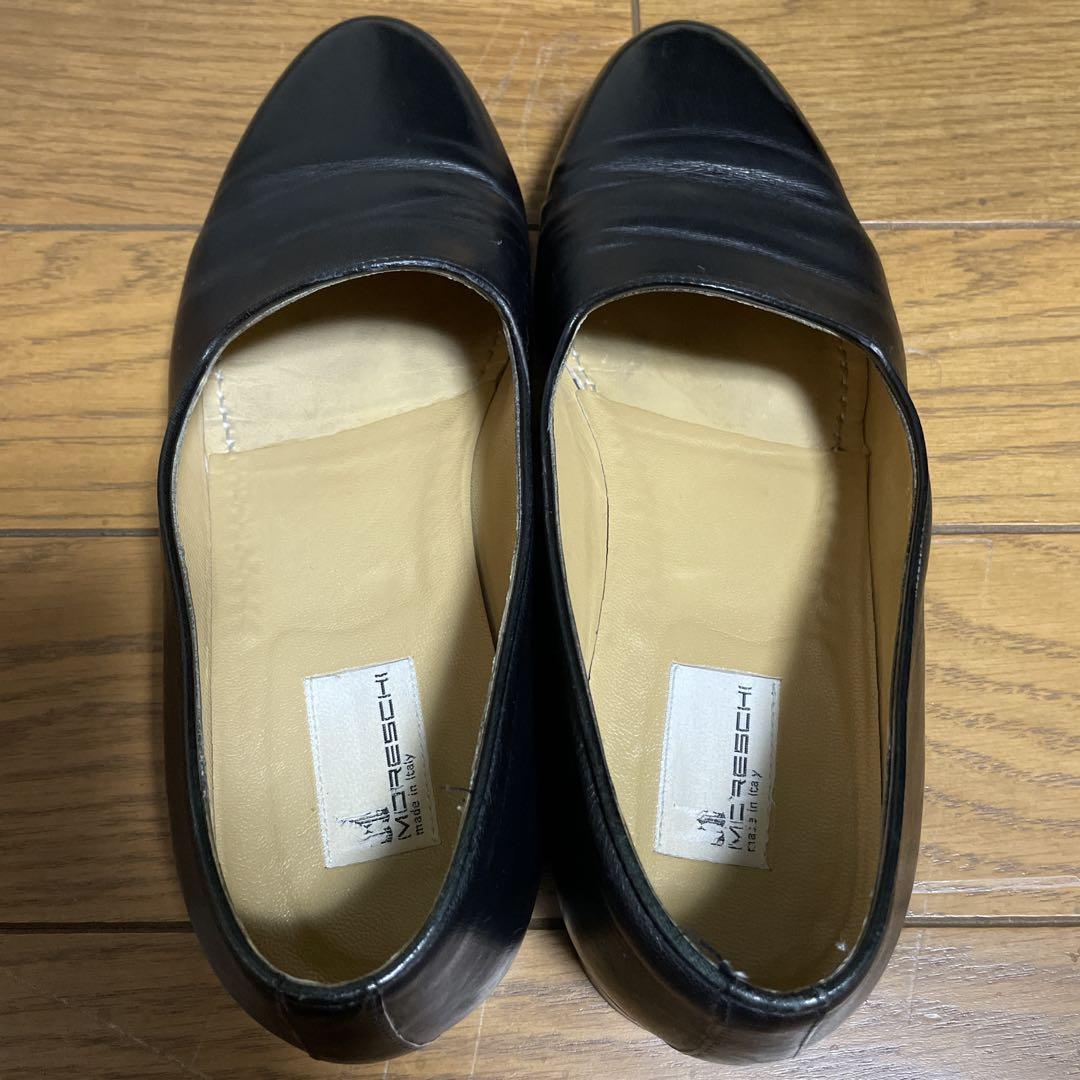 90s MORESCHI オペラシューズ ローファー 8 1/2 goffa x