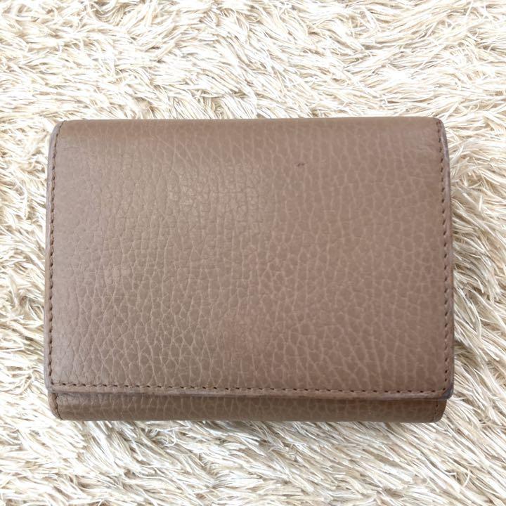 SALE本物保証 良品 GUCCI 三つ折り財布 マーモント GG ゴールド金具 レザー ピンク tSmTD-m14689663924 100%新品安い