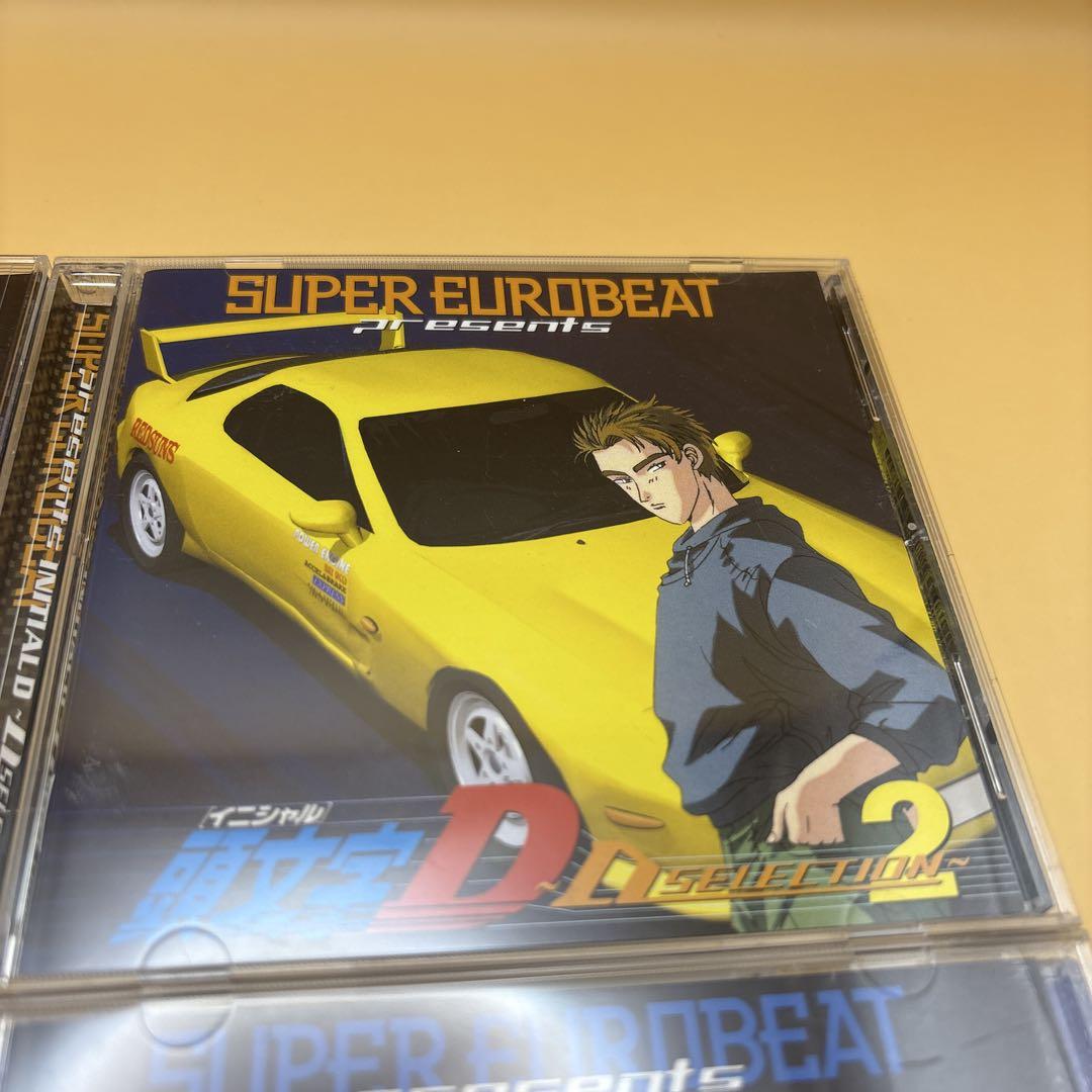 頭文字D イニシャルd スーパーユーロビート　CD セット　サウンドトラック