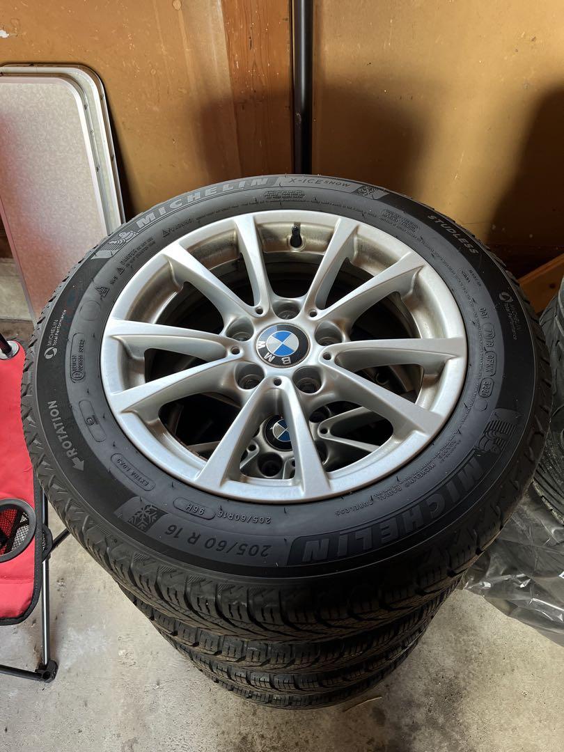 BMW 純正ホイール、スタッドレスタイヤセット