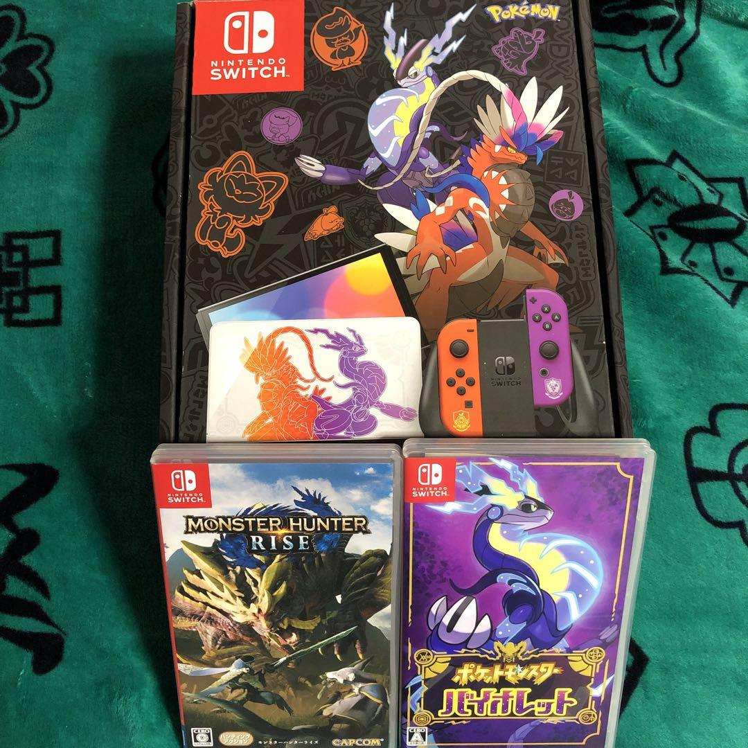おまけ付き　任天堂Switch有機ELポケモンセット
