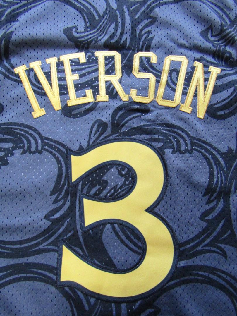 【未使用品】 NBA IVERSON #3 アレン・アイバーソン ユニフォーム