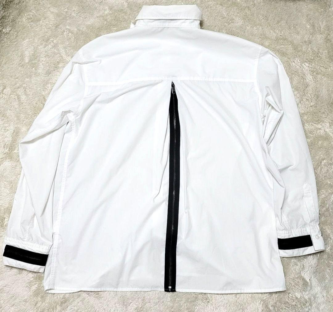 DimMoire ディムモアール　zip シャツ DimMoire/ZIPシャツ/White - メルカリ