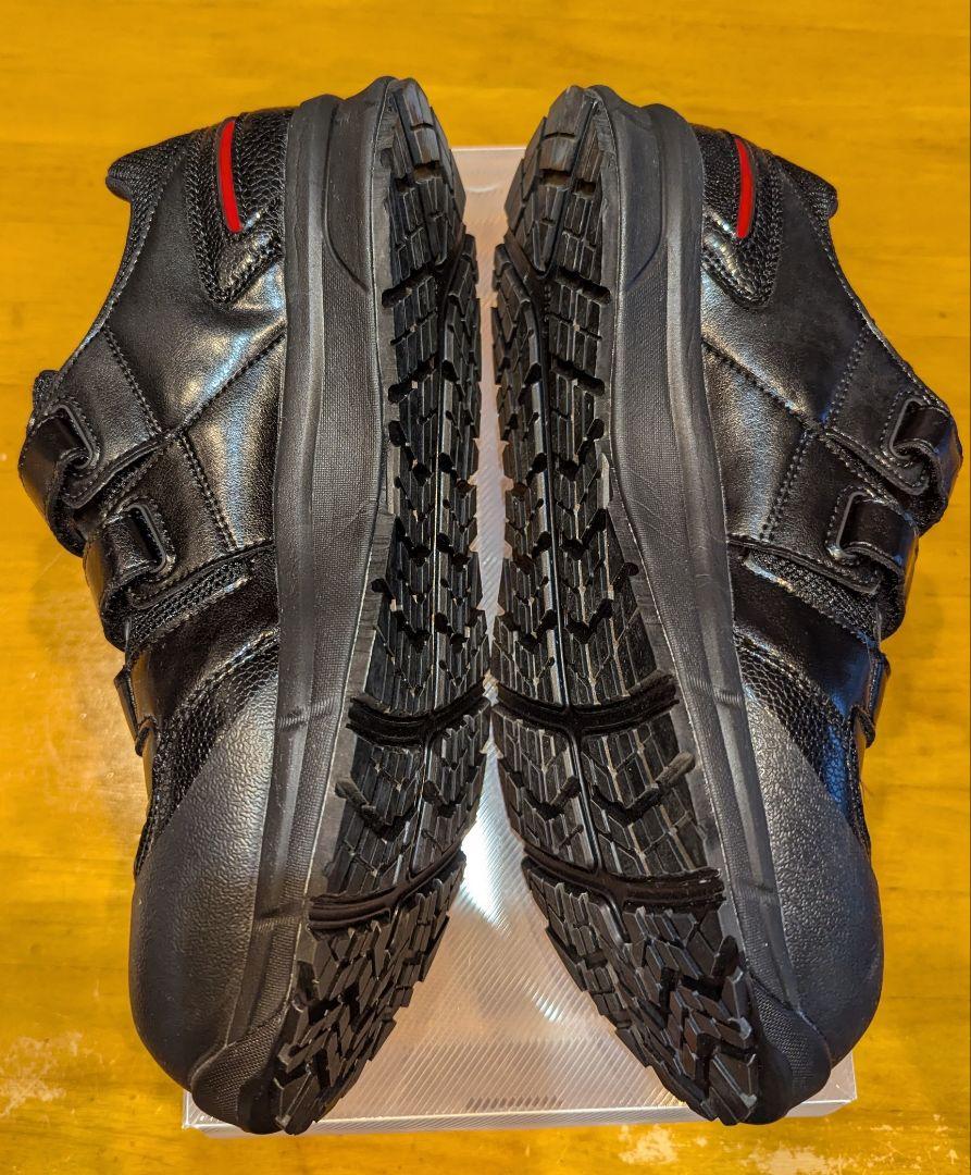【美品】asics アシックス ウィンジョブ 安全靴 ＣＰ１０２ ＢＫ