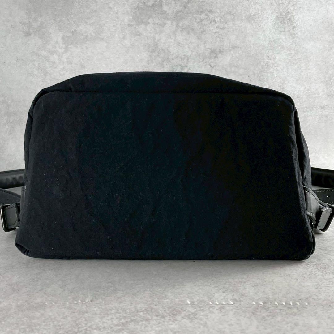 【美品】ポスタルコ フラットパック ハンマーナイロン A4収納可 黒 保存袋付き 【美品】ポスタルコ フラットパック ハンマーナイロン A4収納可 黒 保存袋付き