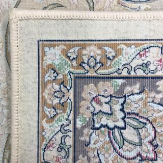 170万ノット！輝く、多色織絨毯！本場イラン産 70×120cm‐134001