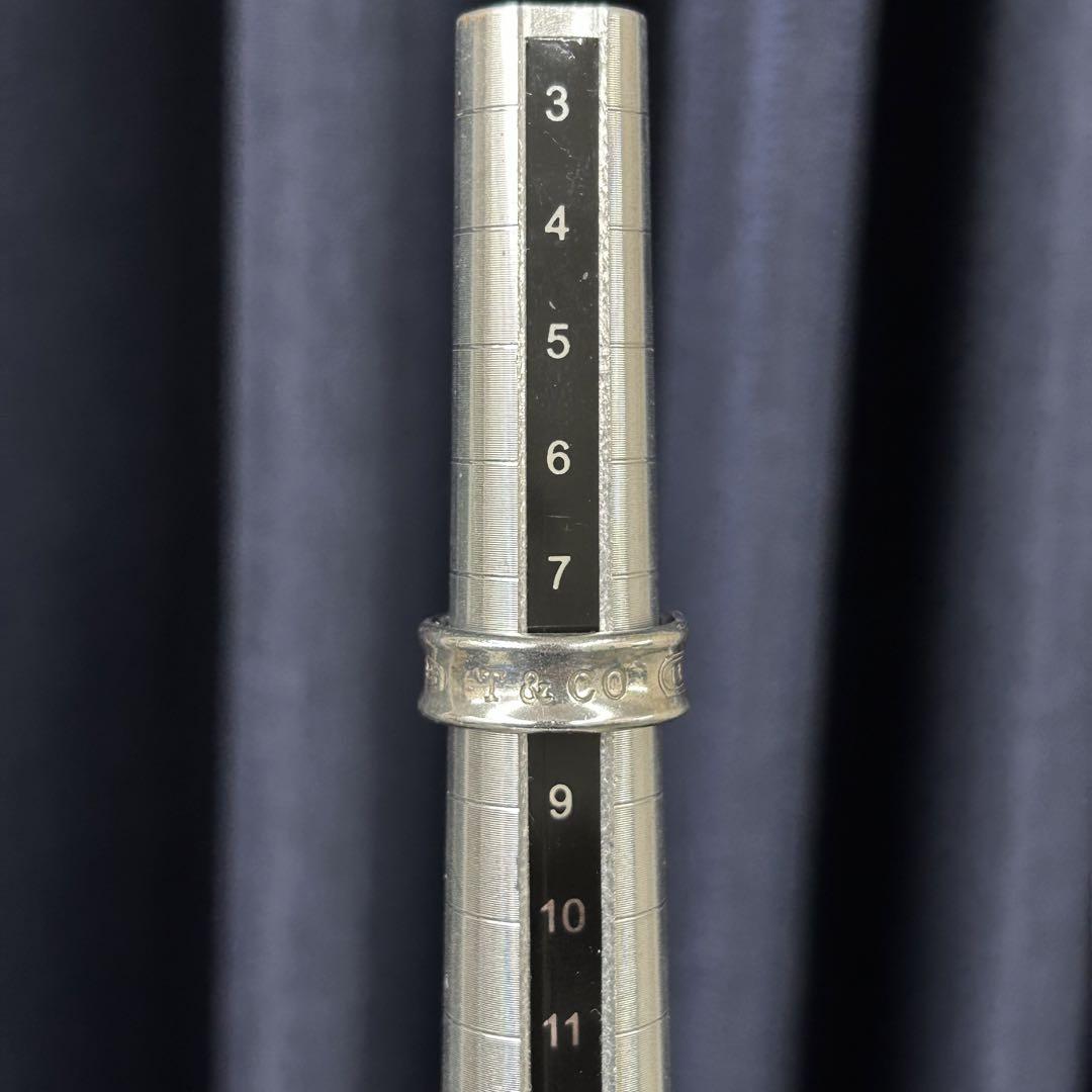 ティファニー　指輪　1837 ナロー　シルバー925 サイズ8号　リング