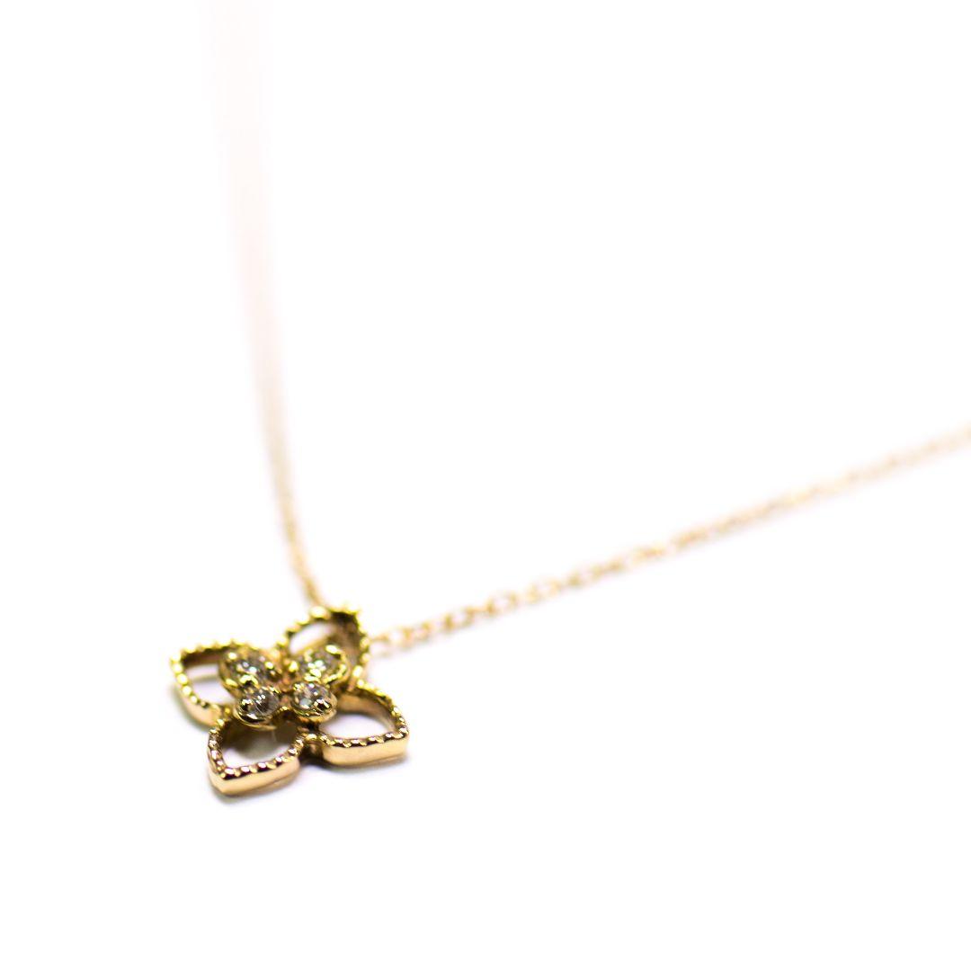 K18YG 0.04ct ミルウチ ダイヤモンドネックレス - メルカリ 買いファッション K18YG 0.04ct ミルウチ ダイヤモンドネックレス ネックレス
