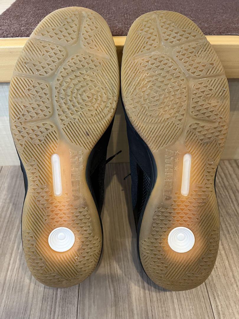 ATHLETA フットサルシューズ ブラック　27.5