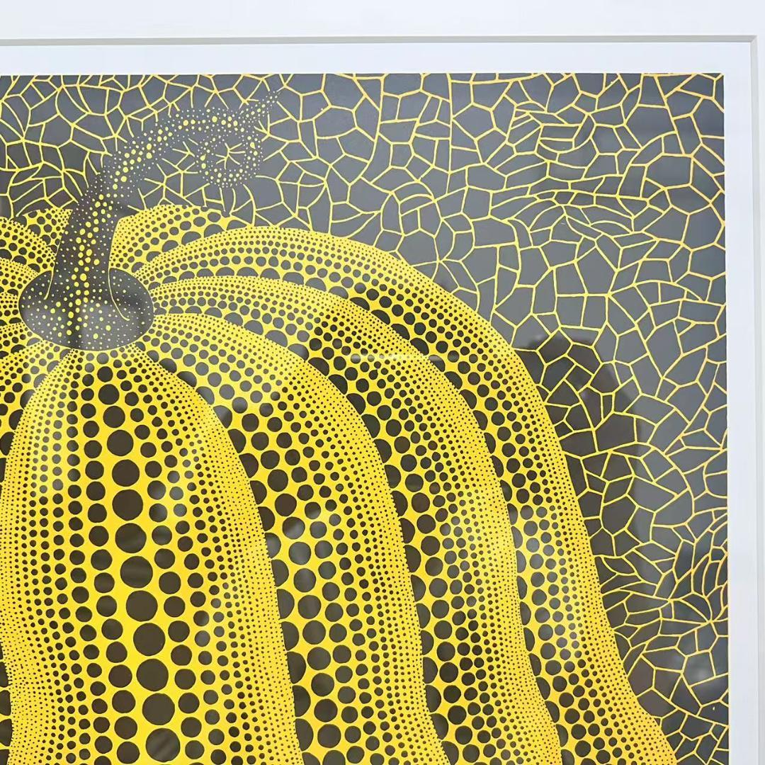 草間彌生 版画 かぼちゃ2000 (Yellow)