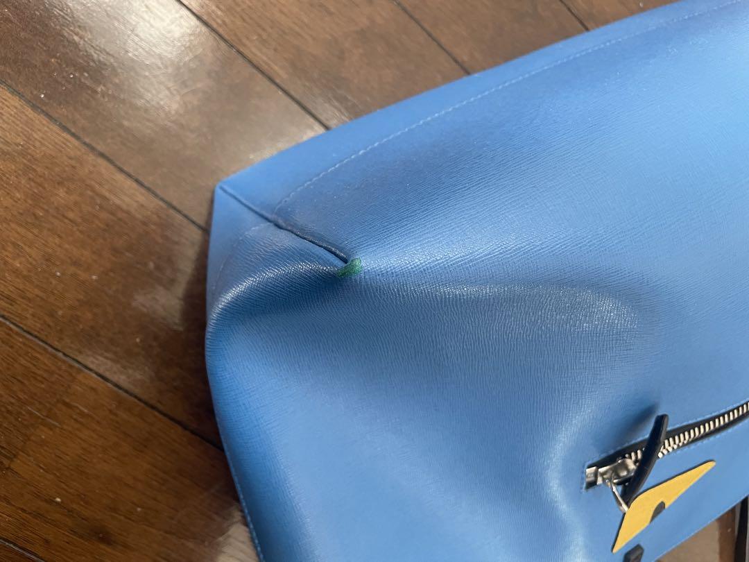 セール(SALE)開催中！ファッション通販 FENDI 美品 青 ロールバッグ バグスモンスター フェンディ バッグ