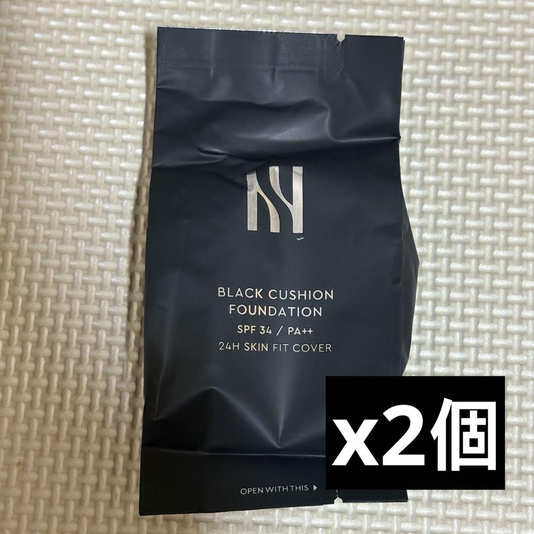 【新品】HERA ブラッククッションファンデ 21N1 本体&レフィル2個付