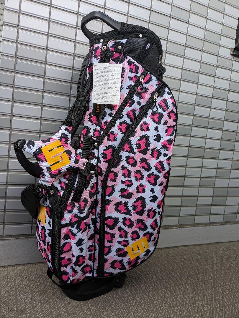 ラウドマウス 9型 キャディバッグ Pink Leopard ピンク
