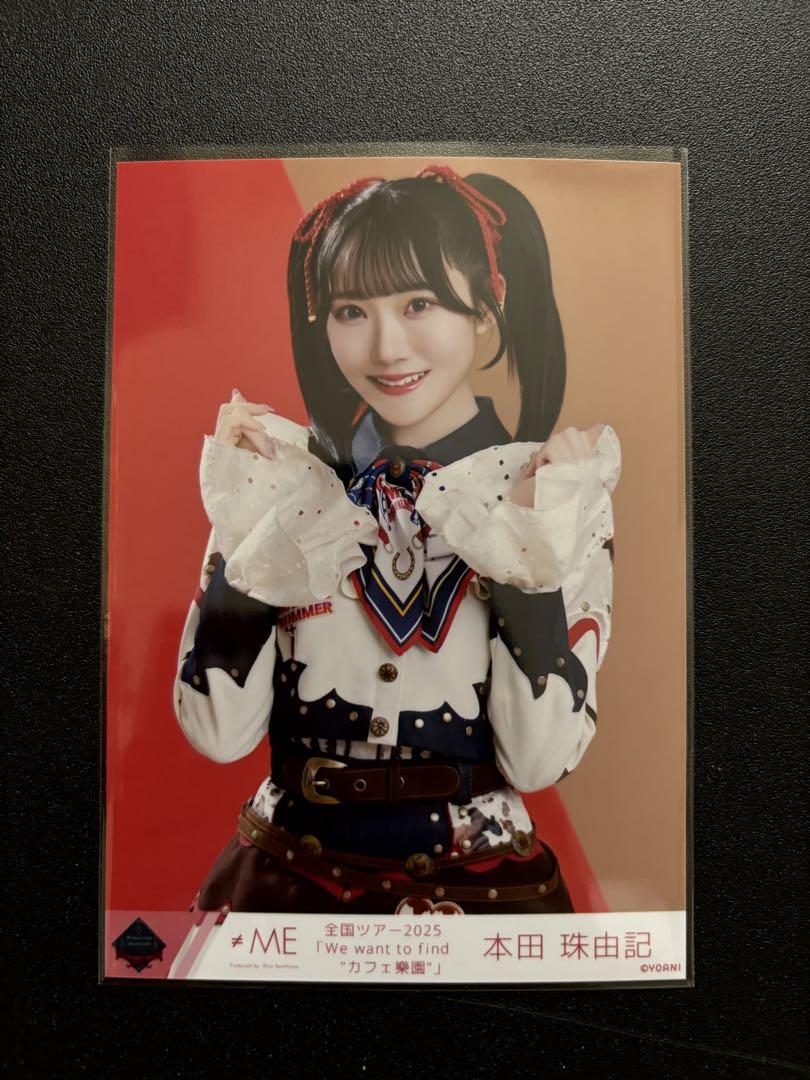ノイミー 本田珠由記 全国ツアー2024衣装 生写真 直筆 チュウ 天使のしっぽ ノイミー 本田珠由記 全国ツアー2024衣装 生写真 直筆 チュウ