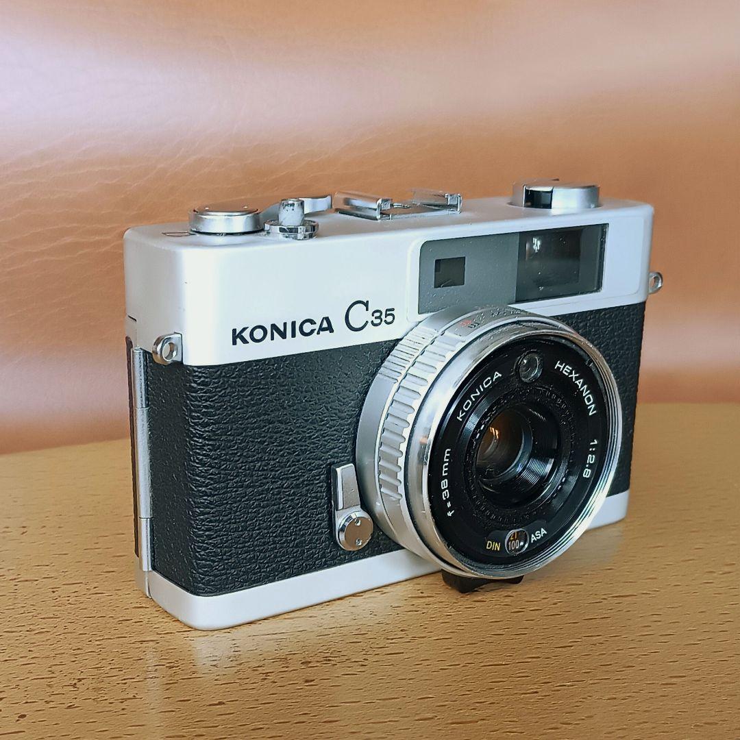 フィルムカメラ【調整、完動品】コニカC35 芦田愛菜