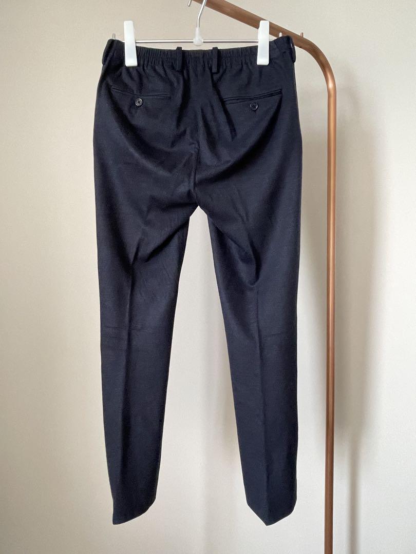 【LARDINI】easy wear セットアップスーツ ネイビー