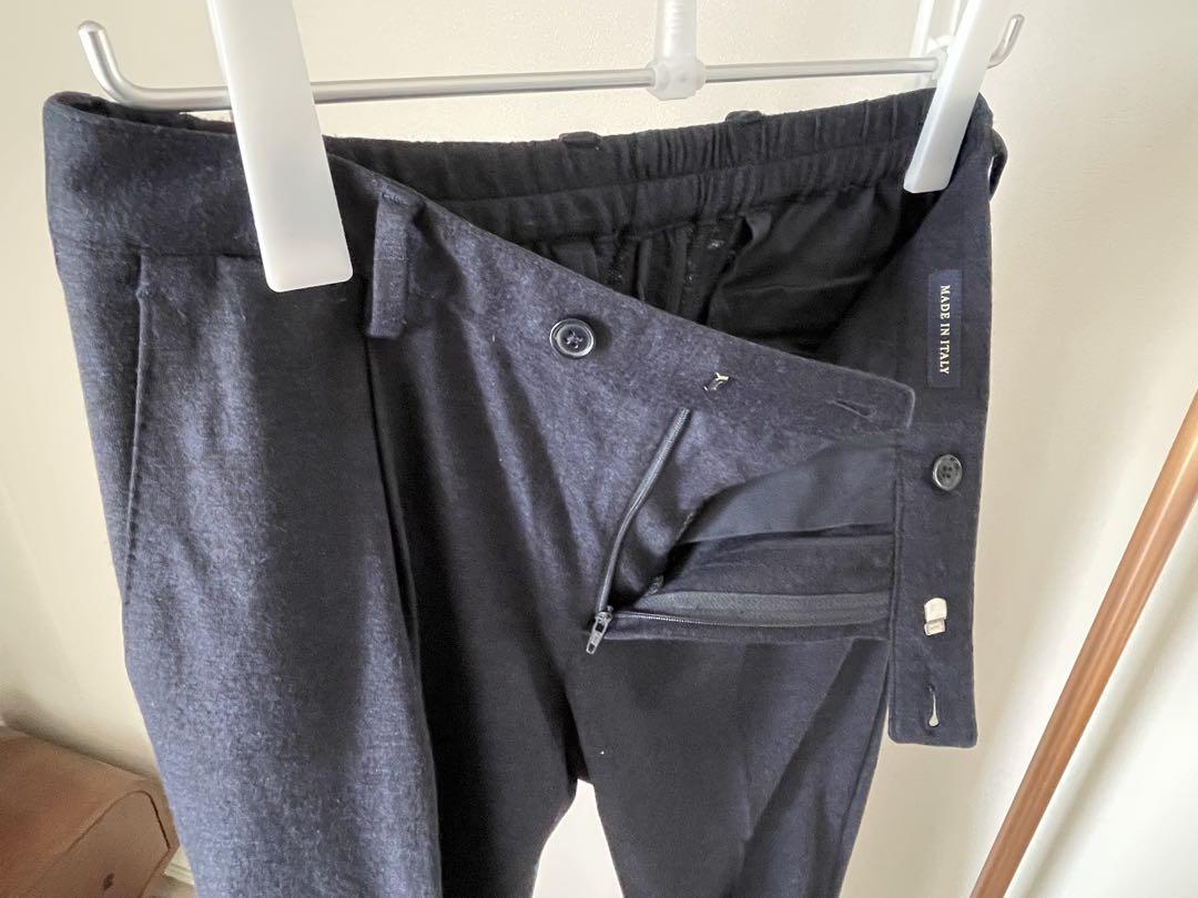 【LARDINI】easy wear セットアップスーツ ネイビー