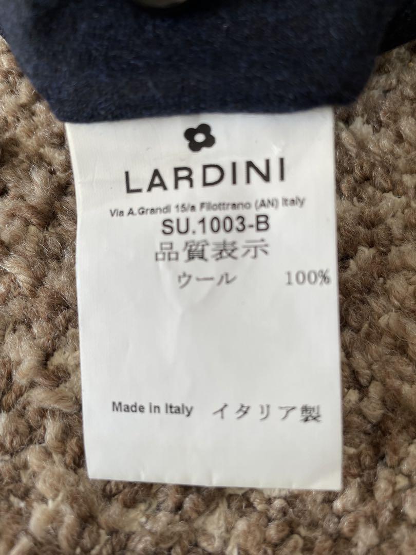 【LARDINI】easy wear セットアップスーツ ネイビー
