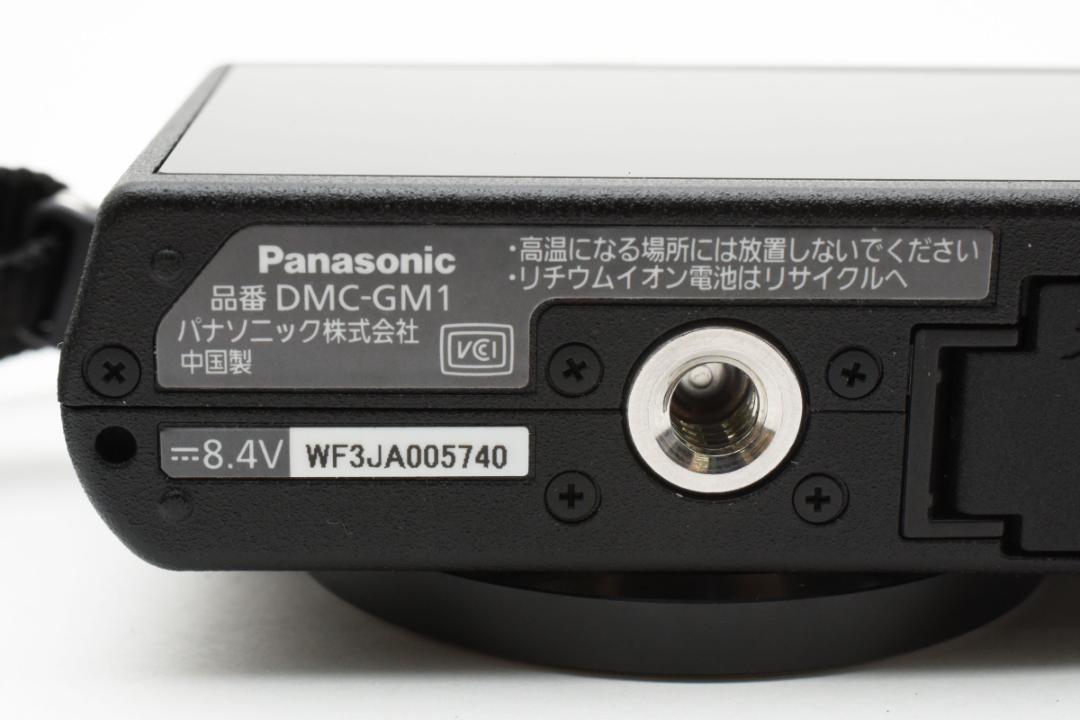 新品級 パナソニック LUMIX DMC-GM1K デジタルボディ B558