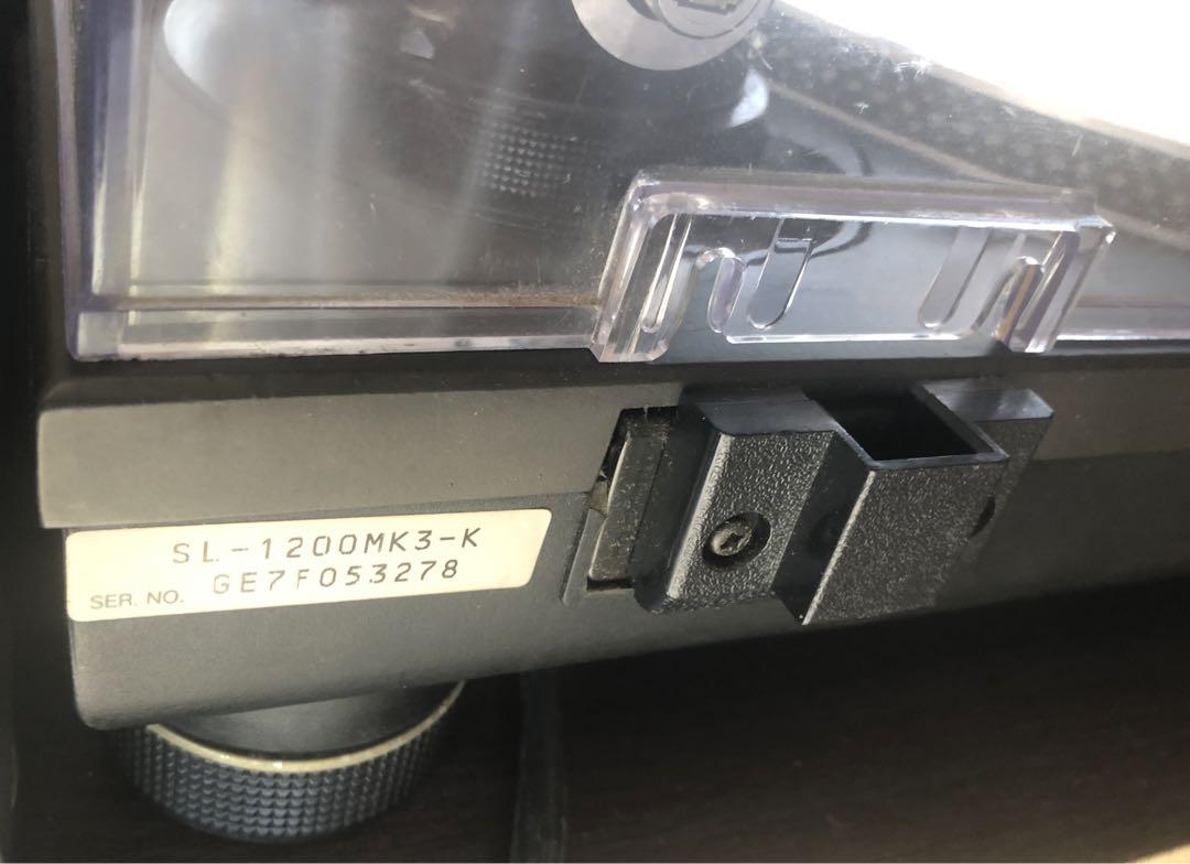 テクニクス Technics ターンテーブル SL-1200MK3 ①